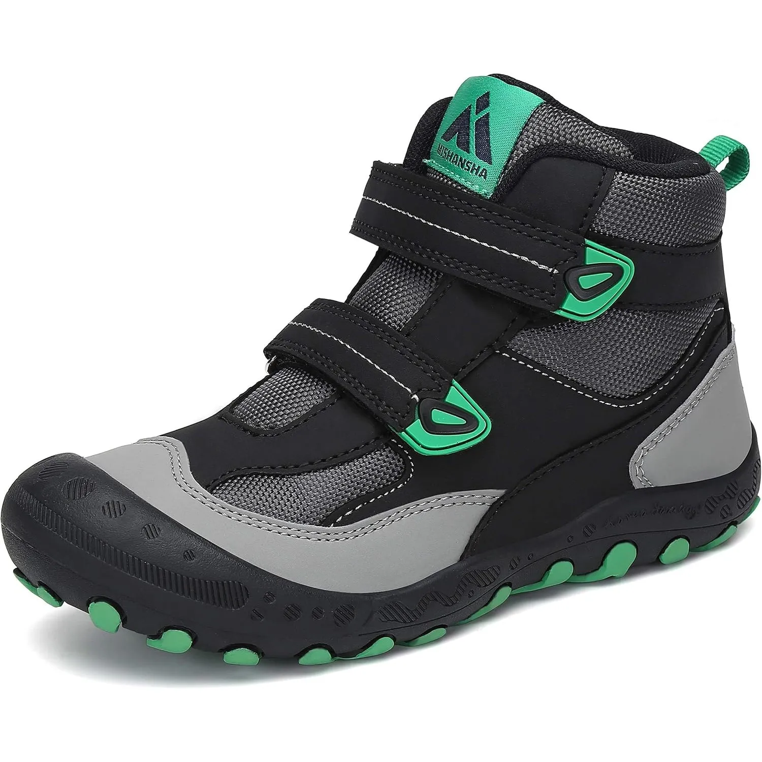 Mishansha Kinder Wanderschuhe rutschfest Leicht Trekking Wanderstiefel für Jungen Mädchen Gr.24-38