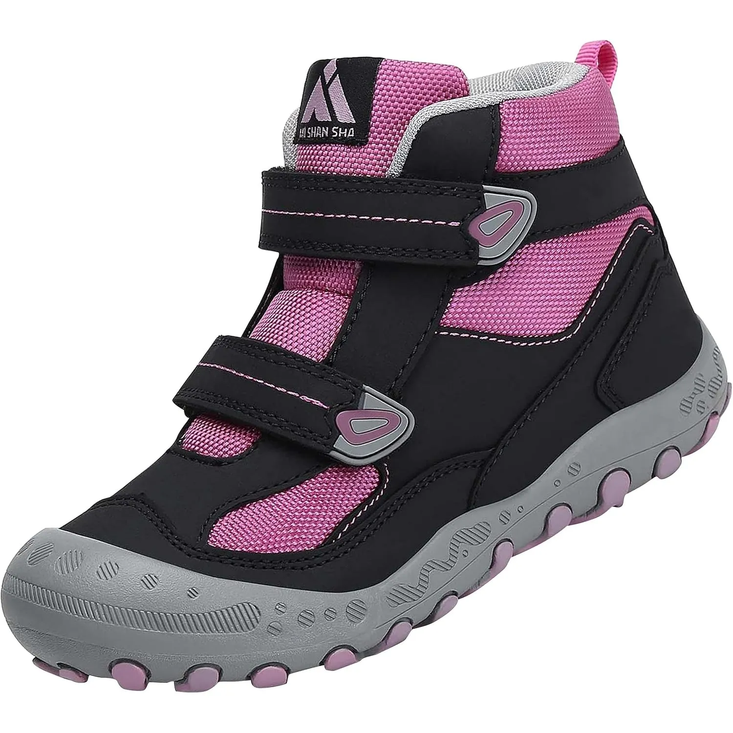 Mishansha Kinder Wanderschuhe rutschfest Leicht Trekking Wanderstiefel für Jungen Mädchen Gr.24-38