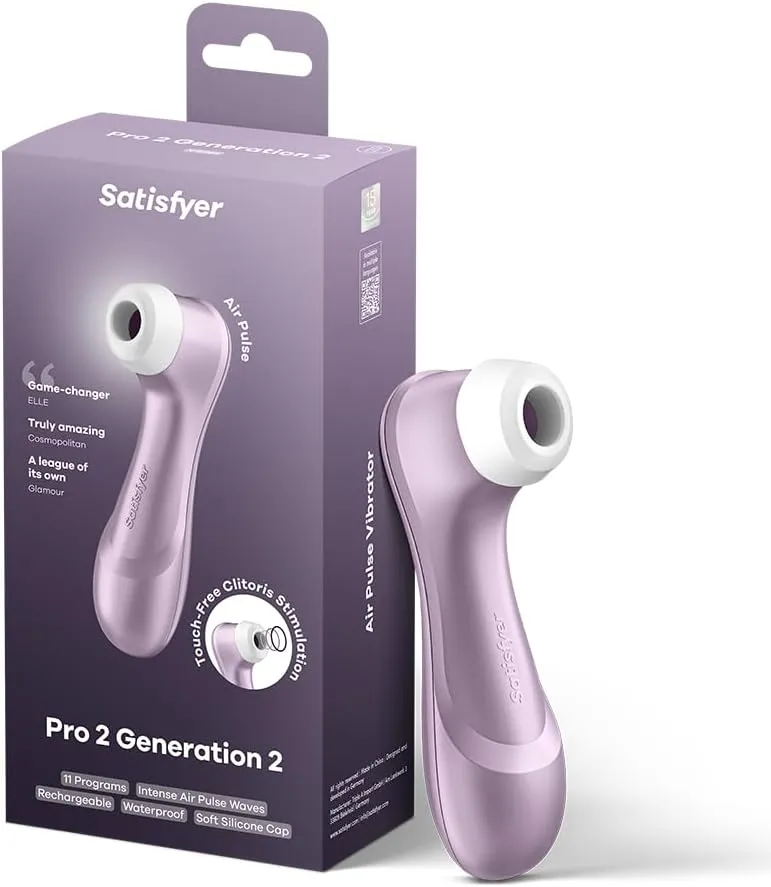 Satisfyer Pro 2 Vibrator Dildo | Leise Starke Klitoris-Stimulation | Sex-Spielzeug Geschenk für Frauen | Extrem Erotisc…