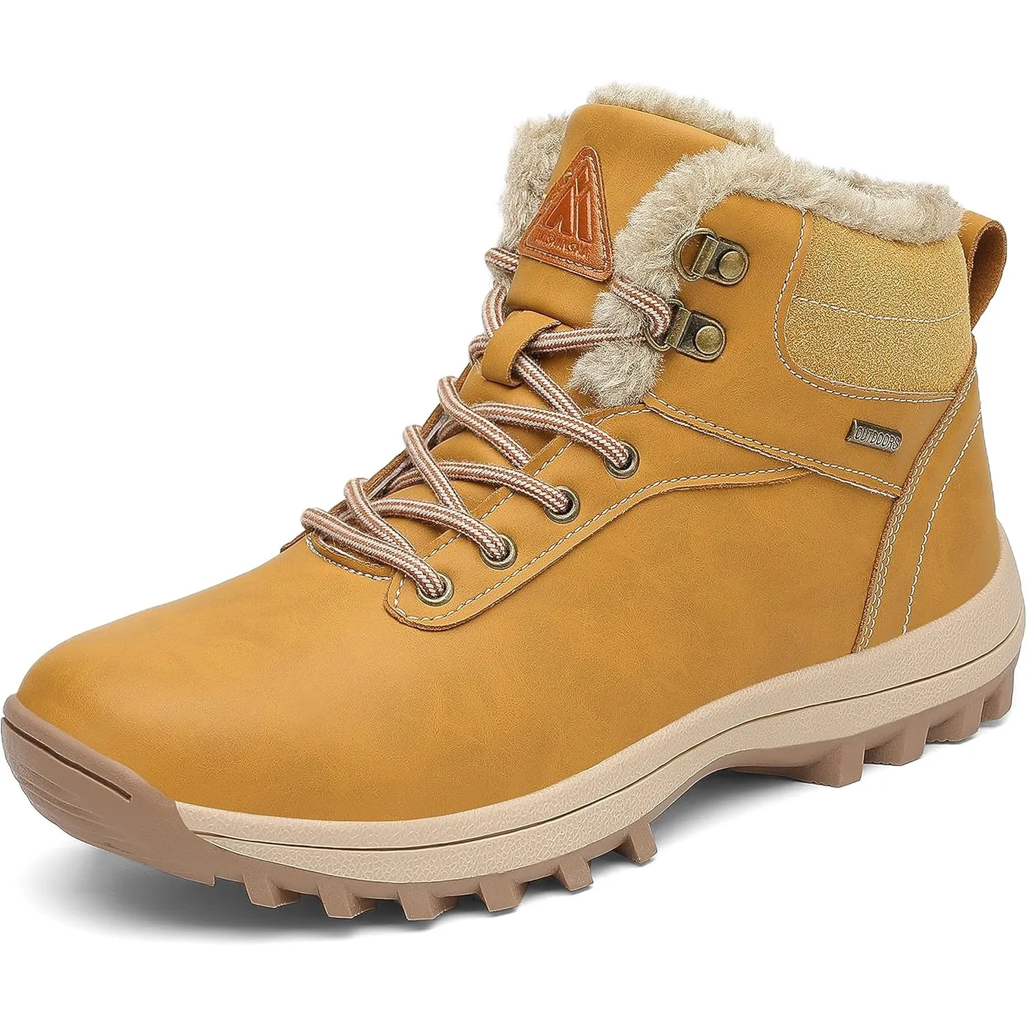 Mishansha Winterschuhe Herren Leichte Winterstiefel