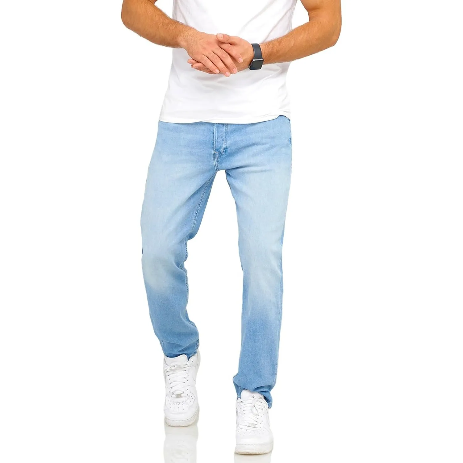 JACK & JONES Infinity Herren Jeans Mike ARIS Comfort Fit Denim Herrenhose