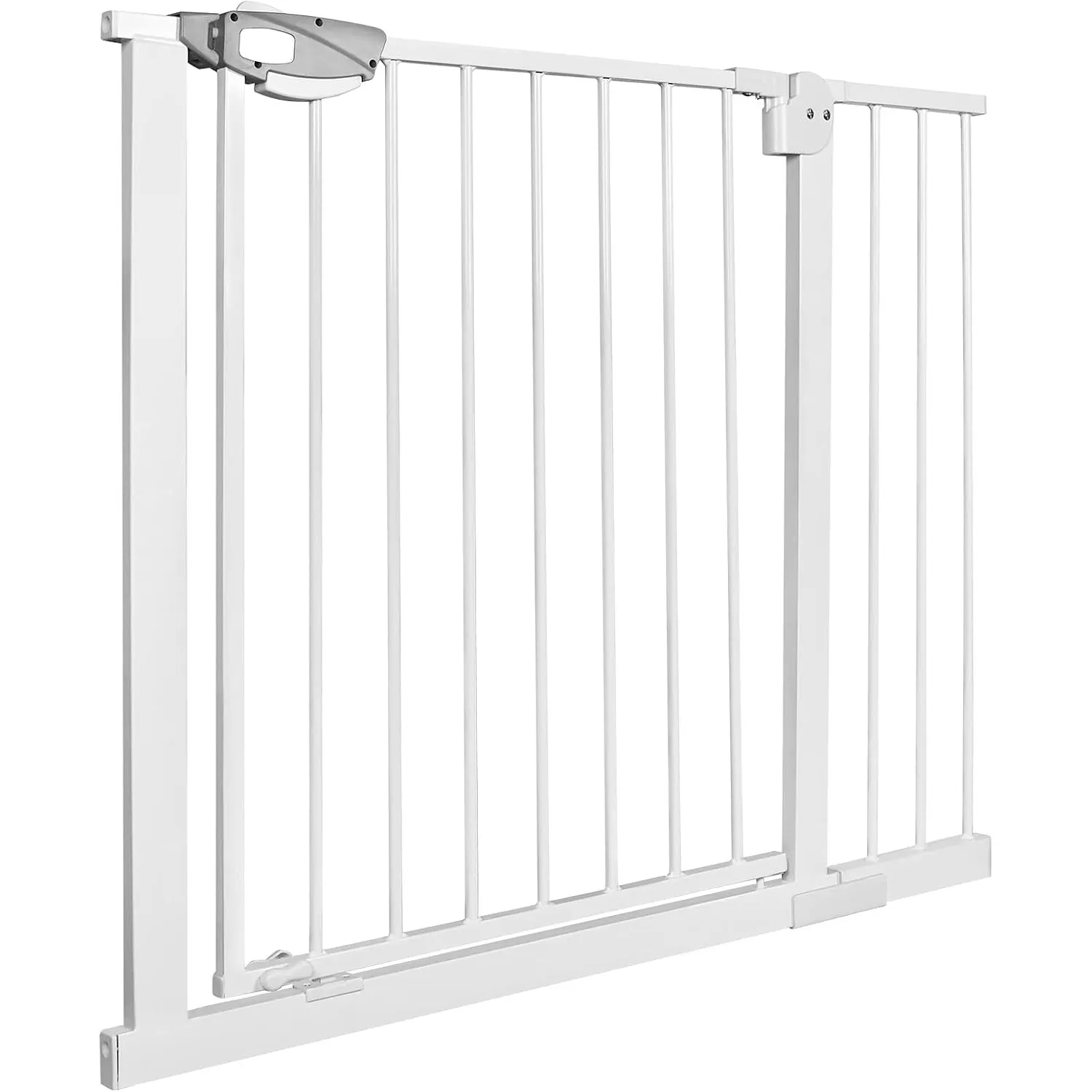 UISEBRT Türschutzgitter Ohne Bohren Treppenschutzgitter für Kinder 95-105cm breit, Auto-Close Baby Schutzgitter Metall …