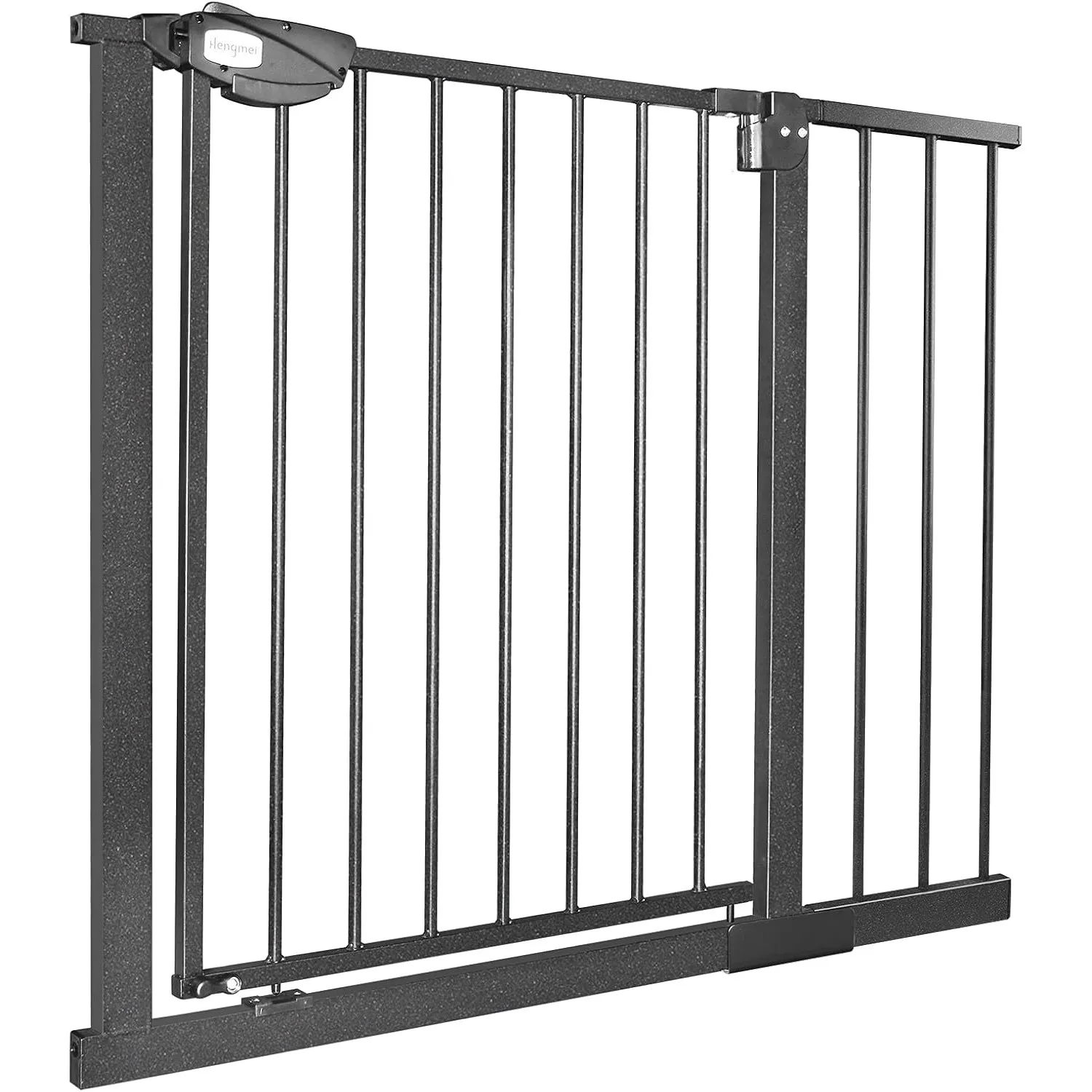 UISEBRT Türschutzgitter Ohne Bohren Treppenschutzgitter für Kinder 95-105cm breit, Auto-Close Baby Schutzgitter Metall …