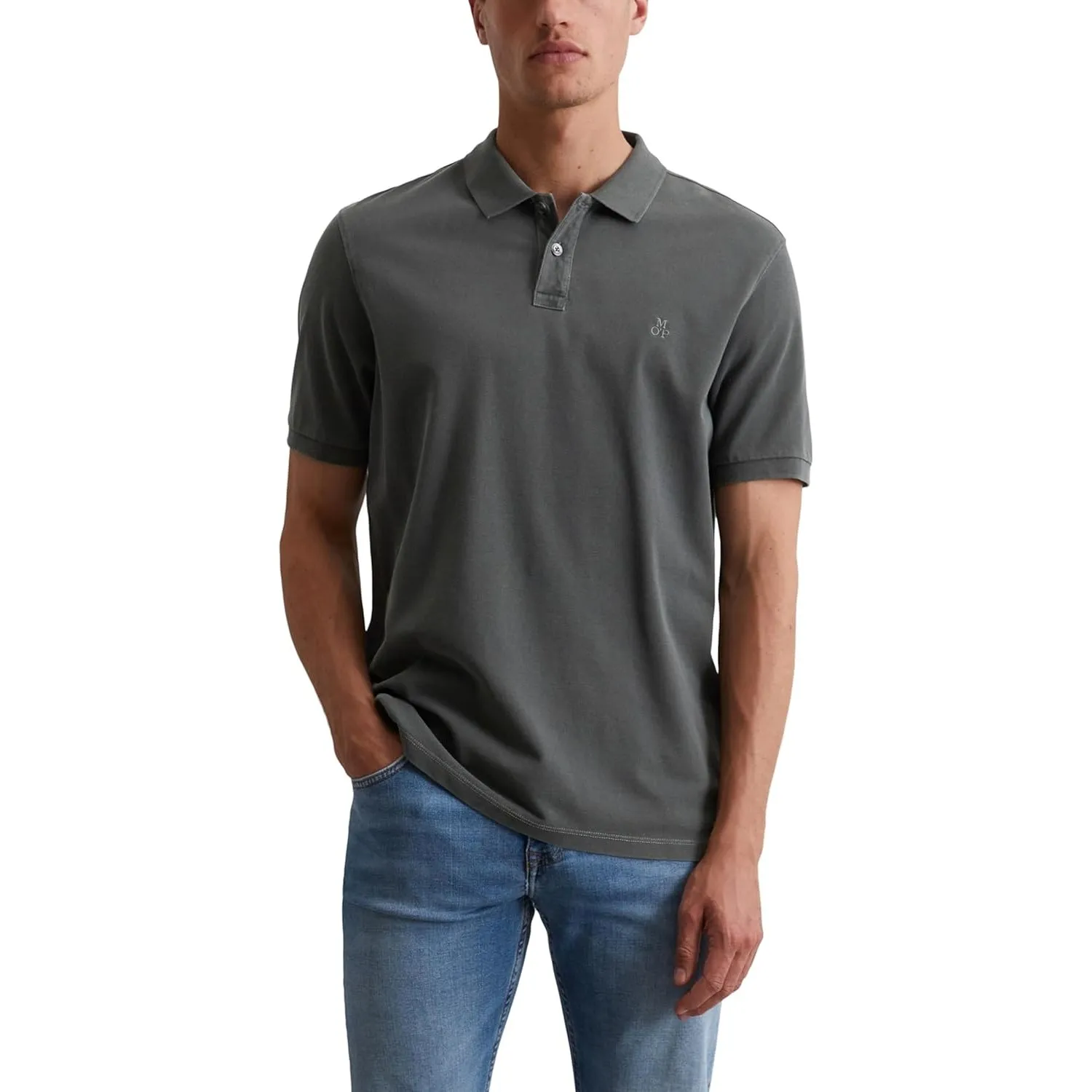 Marc O'Polo Herren B21223053092 T-Shirt (1er Pack)