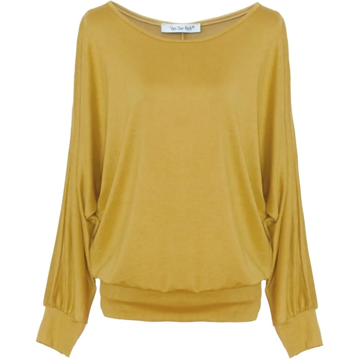 Van Der Rich ® - Oversize T-Shirt mit Fledermausärme - Damen