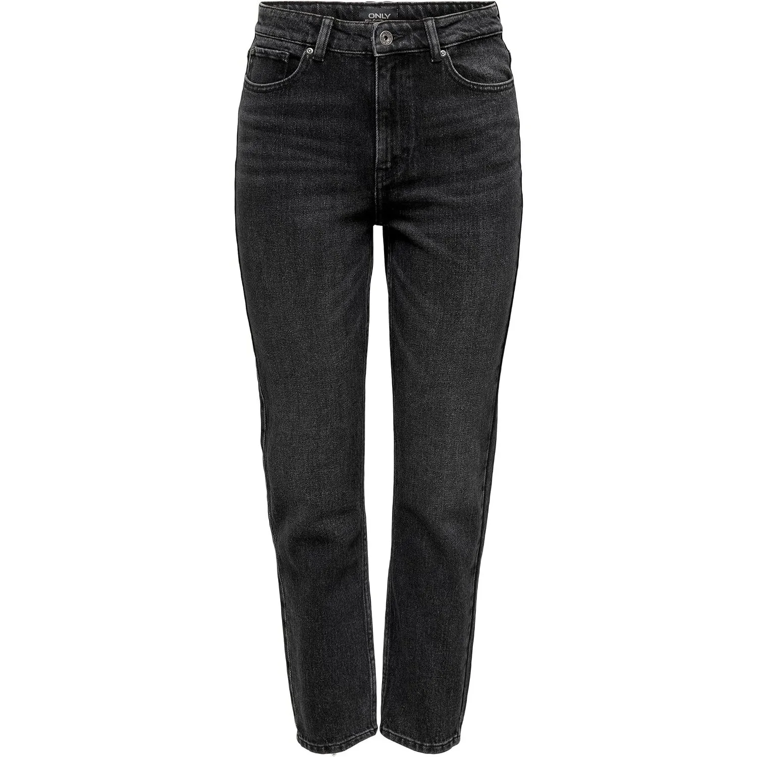 ONLY Female Straight-Fit Jeans ONLEMILY Hohe Taille Gerade geschnitten Knöchellang Jeans