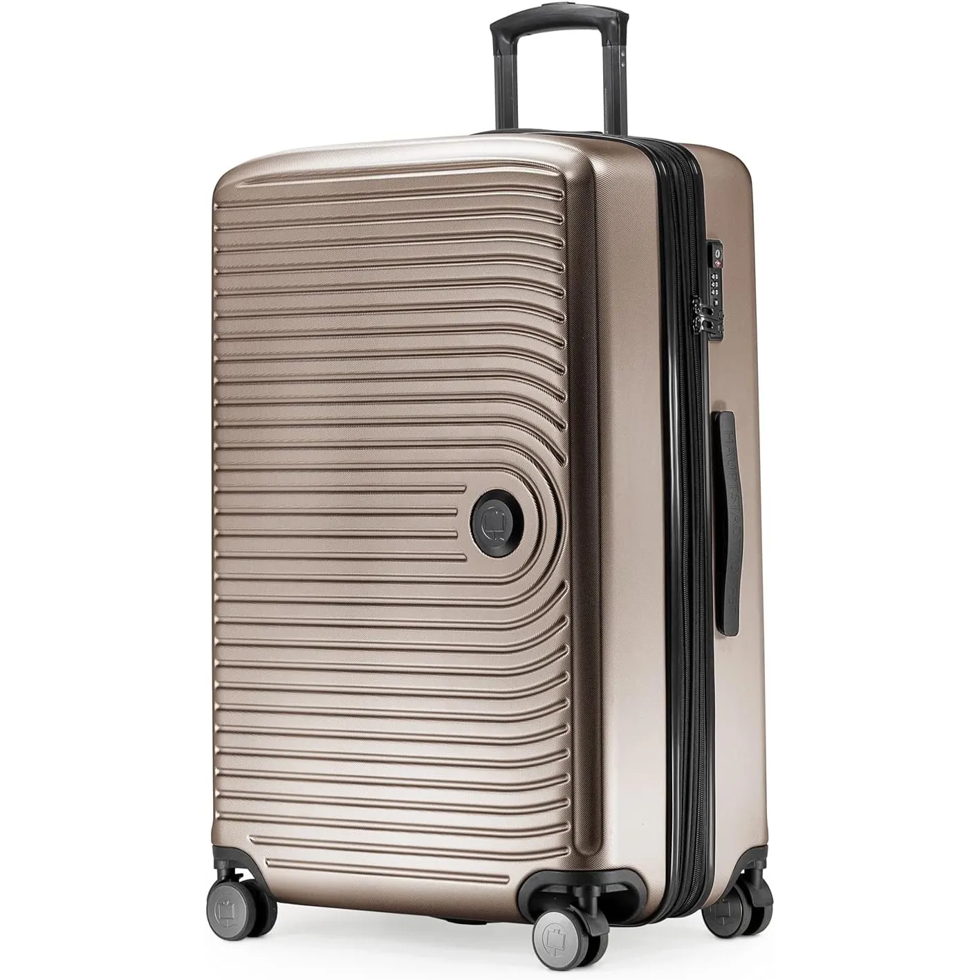 Hauptstadtkoffer Mitte Großer Koffer (77 cm) 112-130 L, Champagner