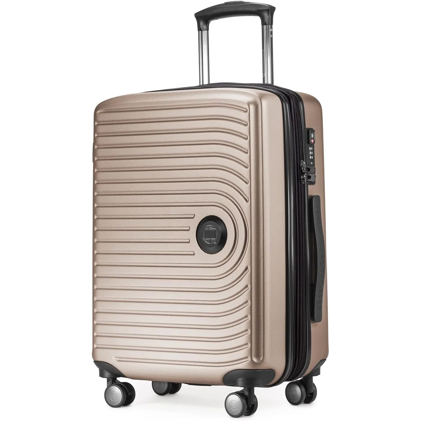 Hauptstadtkoffer Mitte - Handgepäck 55x40x23, TSA, 4 Rollen, Reisekoffer, Hartschalenkoffer, Rollkoffer, Handgepäckkoff…