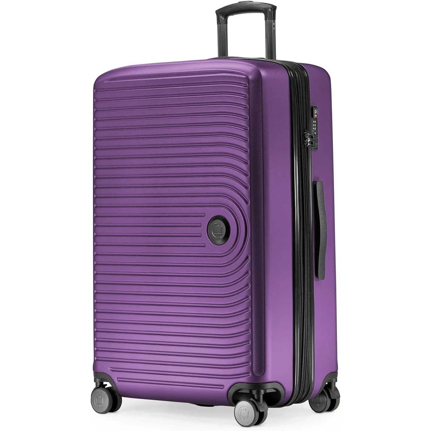 Hauptstadtkoffer Mitte Großer Koffer (77 cm) 112-130 L, Aubergine