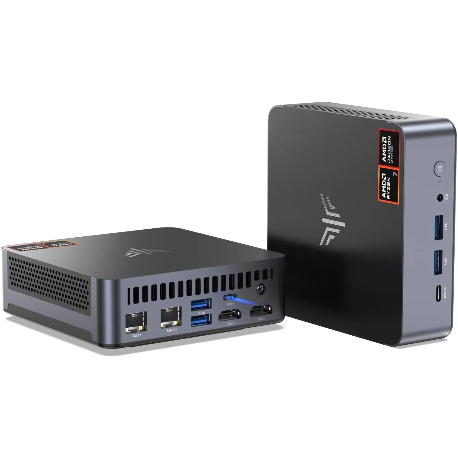 NiPoGi AM21 Mini PC АMD Ryzen 7 8745HS(übertrifft 6800H), АMD Radeon 780M
