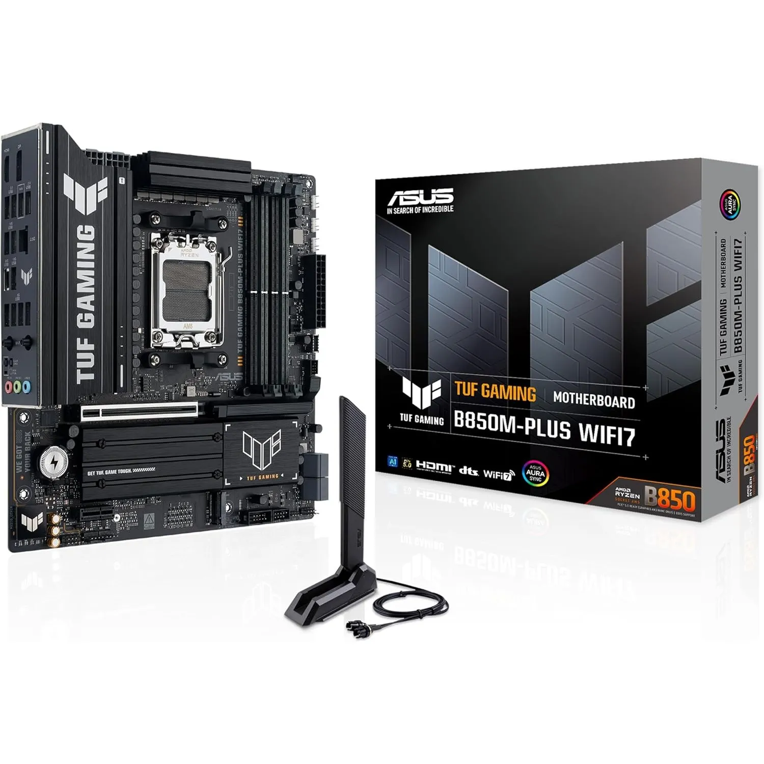 ASUS TUF Gaming B850M-PLUS WIFI7 Mainboard Sockel AMD AM5