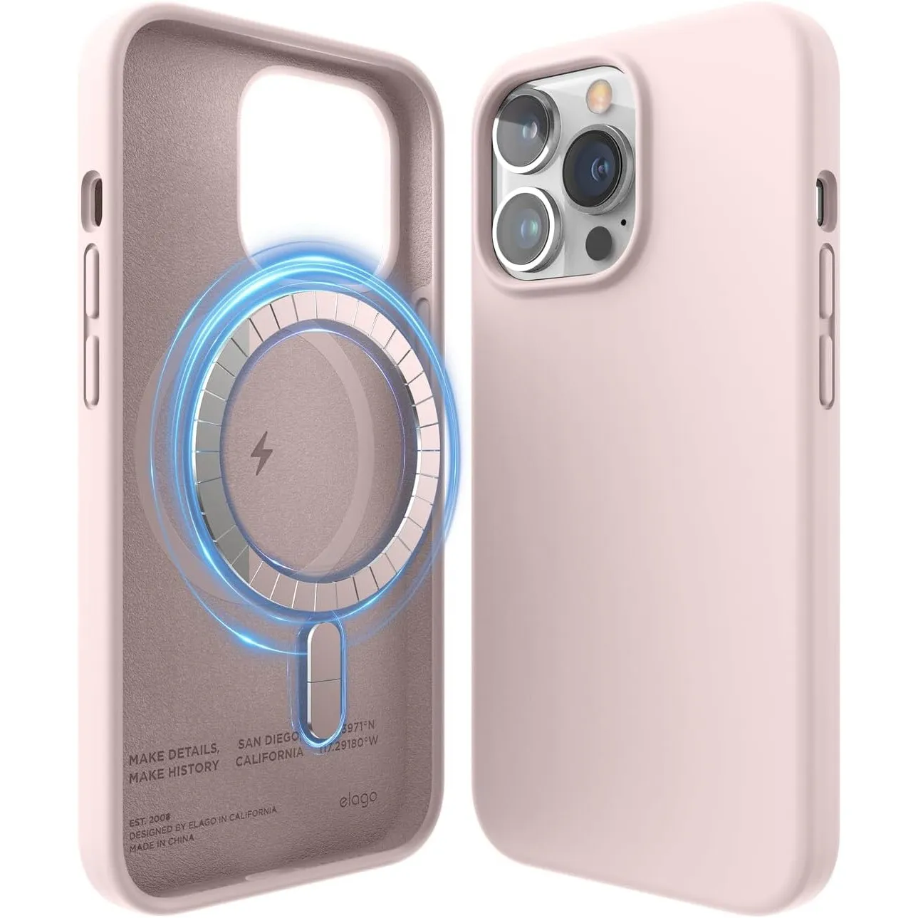 elago Magnetische Silikon Hülle für iPhone 13 Pro
