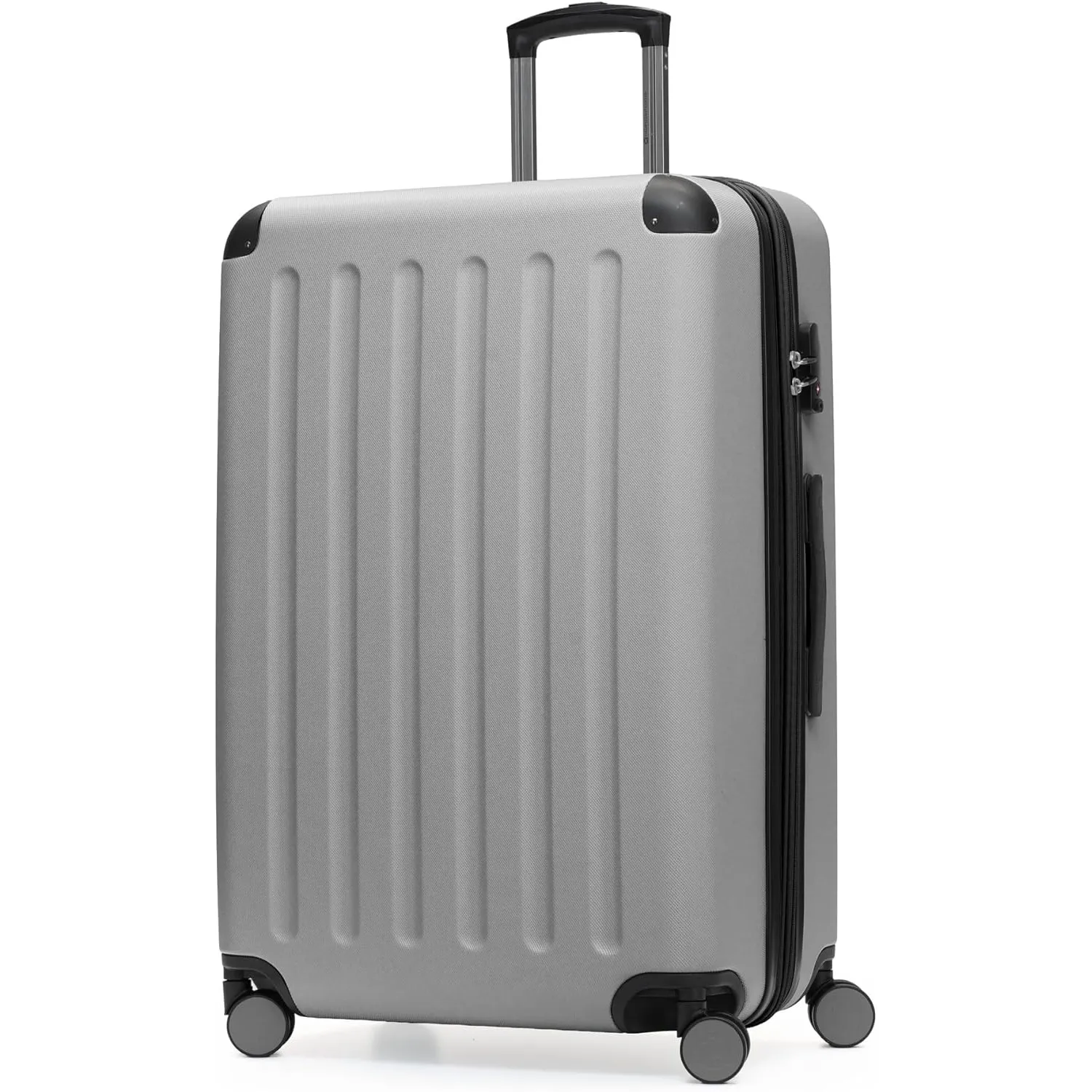 HAUPTSTADTKOFFER Spree - Großer Hartschalen-Koffer, TSA, 4 Doppel-Rollen, Trolley, Rollkoffer, Reisekoffer, Volumenerwe…