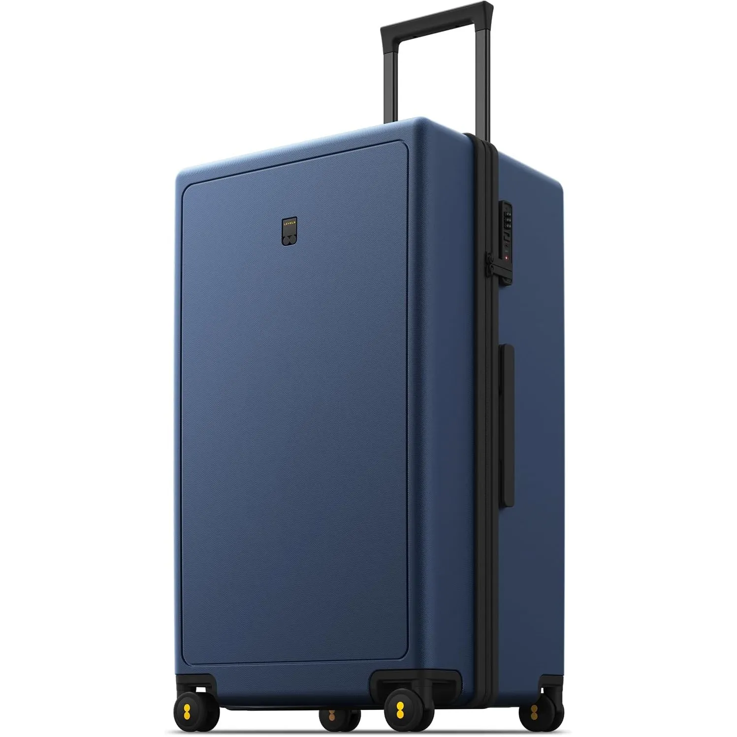 LEVEL8 Koffer Trolley Groß Reisekoffer Hartschale 100% PC, TSA, 74cm, 99L