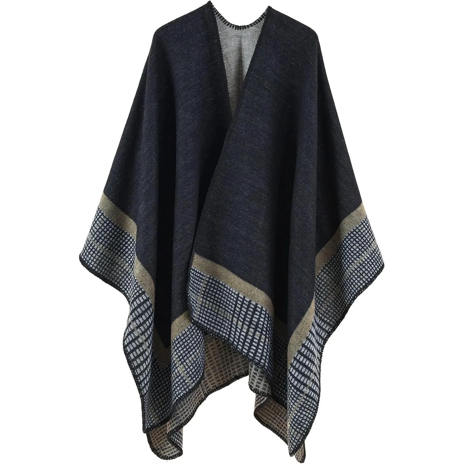 Poncho Damen, Pashmina Schal und Stola