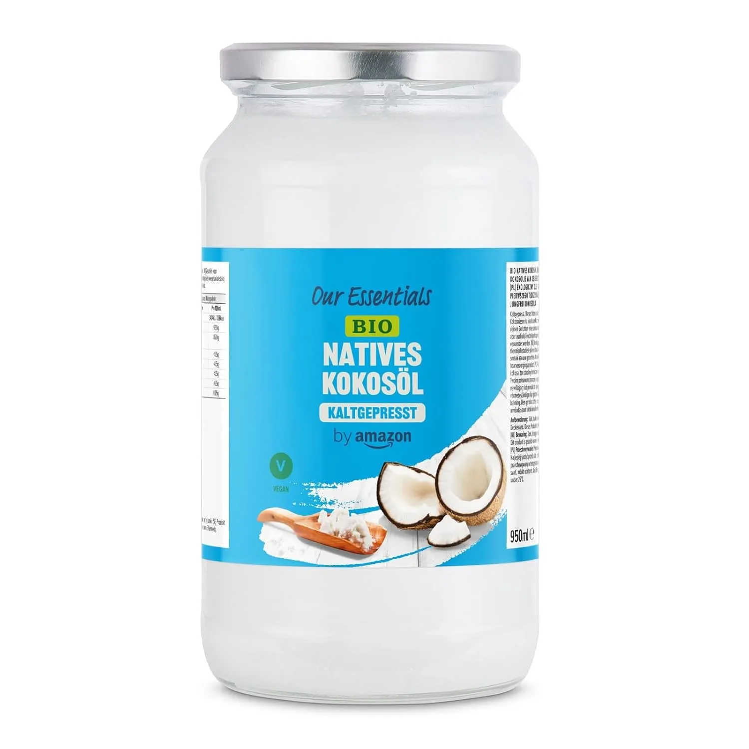 by Amazon Natives Bio-Kokosöl, 950ml