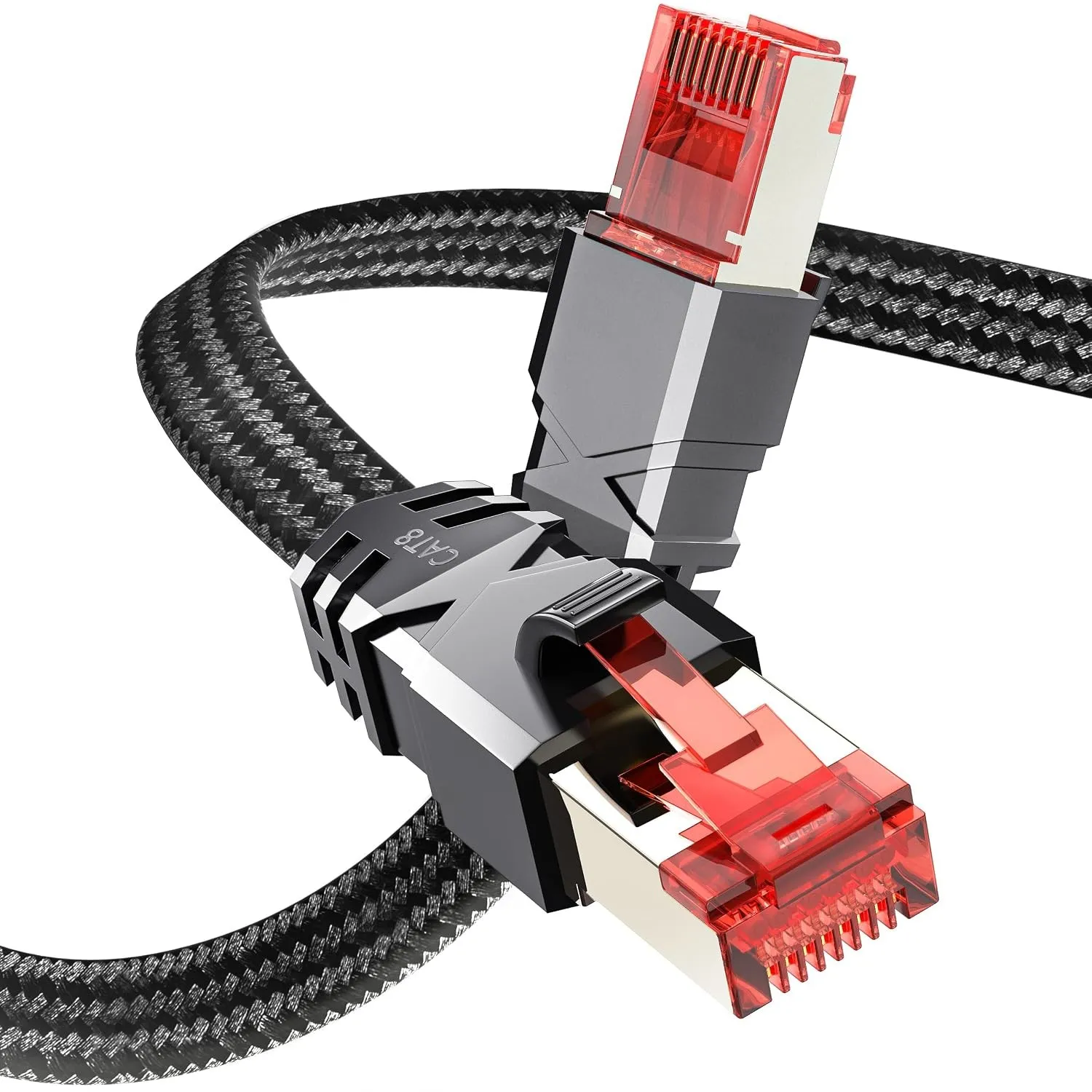CAT 8 Lan Kabel 1meter,40Gbps Hochgeschwindigkeits mit RJ45 Stecker