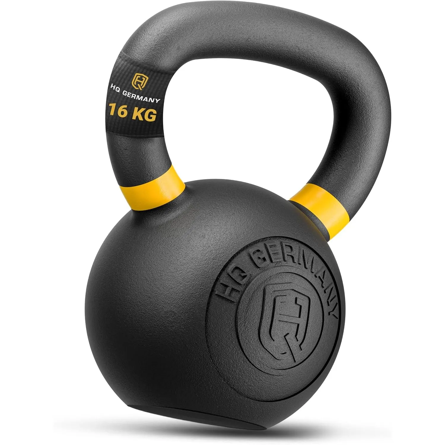 HQ Germany® Kettlebell Powdercoat [Pulverbeschichtung] - Kugelhantel 2-32kg