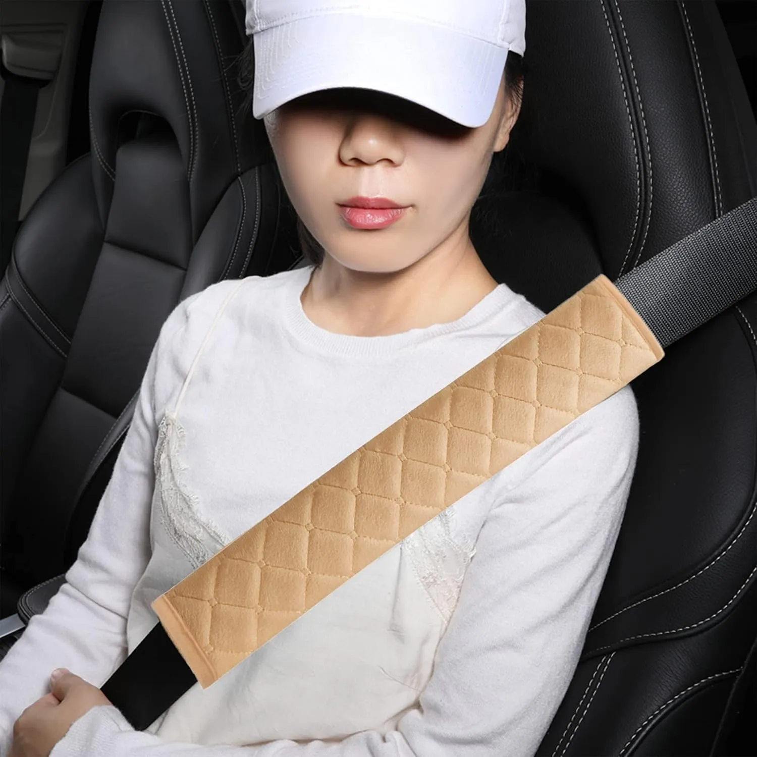 Weiche Auto-Sicherheitsgurtbezüge für Erwachsene, Kinder, Frauen und Männer, Sicherheitsgurt-Kissenbezug, Gurtpolster, …