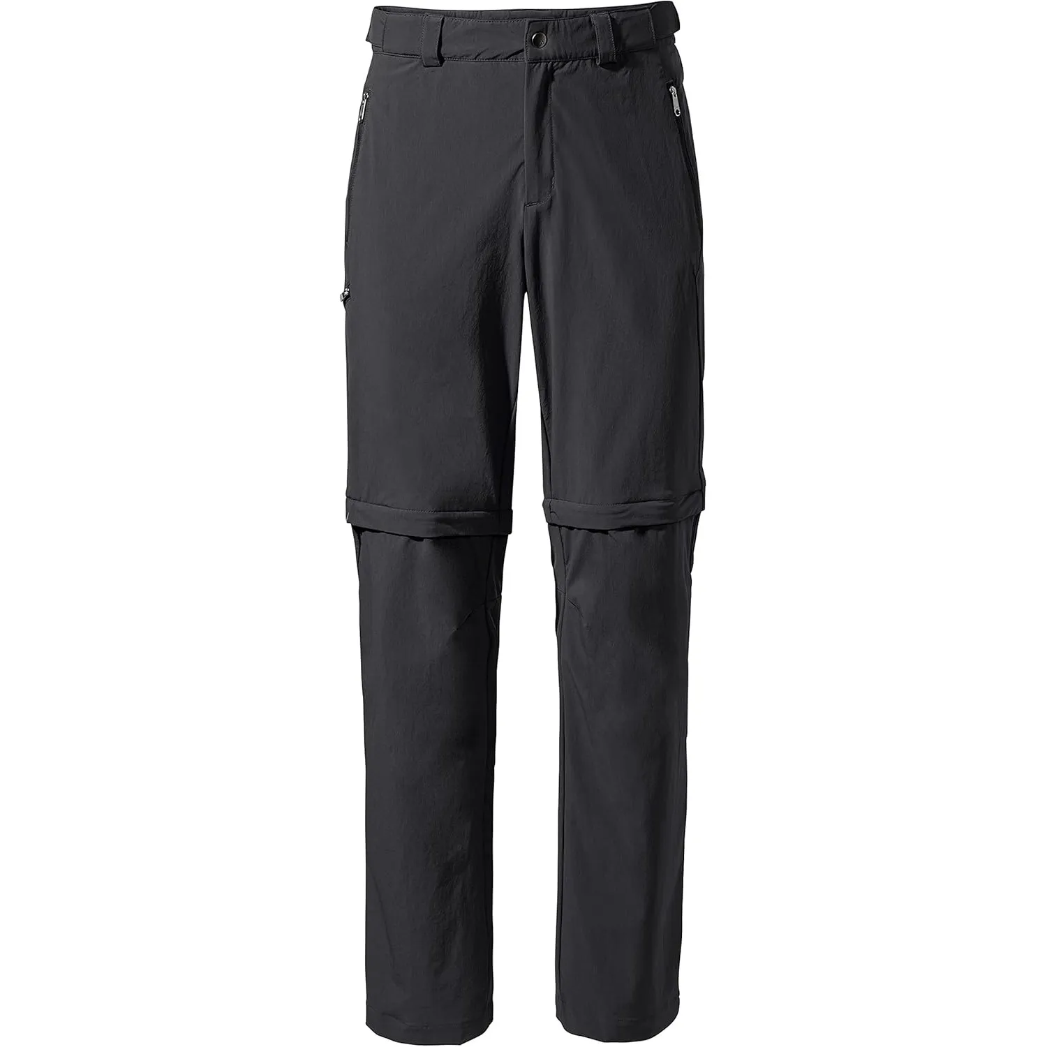 VAUDE Men's Farley Stretch T-Zip Pants III, Bequeme Herren Trekkinghose mit Zip-Off-Funktion, schnell zur Bermuda abzip…