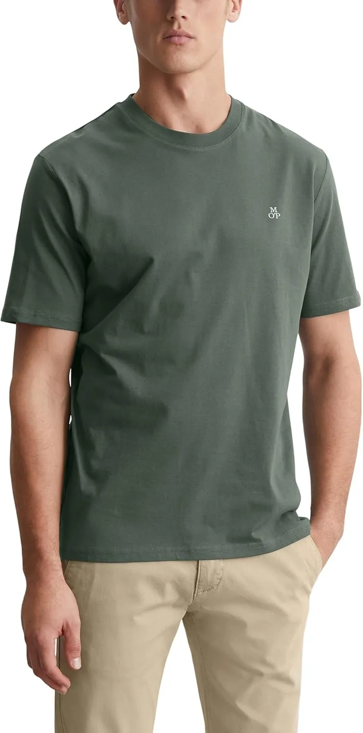 Marc O'Polo Denim Herren T-Shirt aus Bio-Baumwolle mit Rundhalsausschnitt