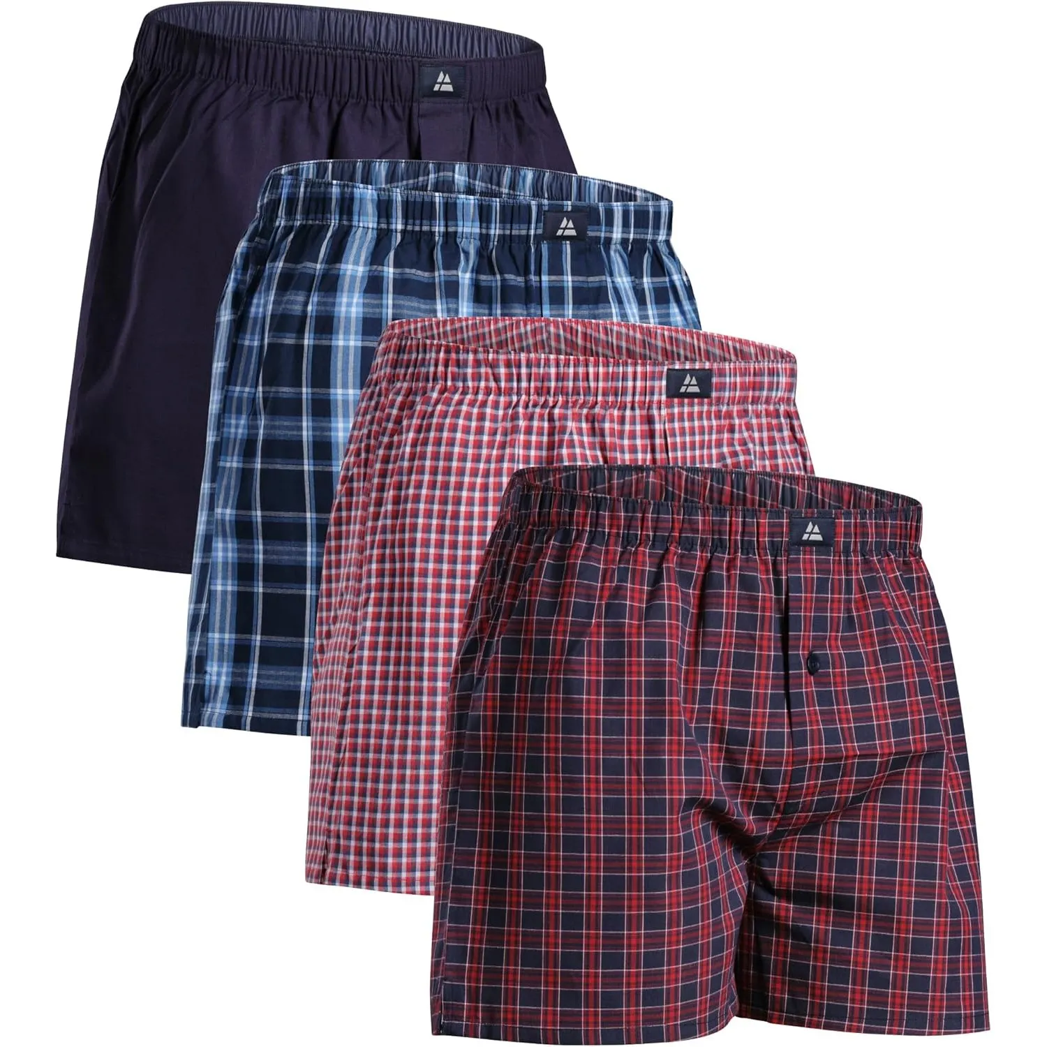 DANISH ENDURANCE American Boxershorts (4er | 6er Pack), 100% Bio-Baumwolle Herren Boxershorts, Weich, Atmungsaktiv, für…