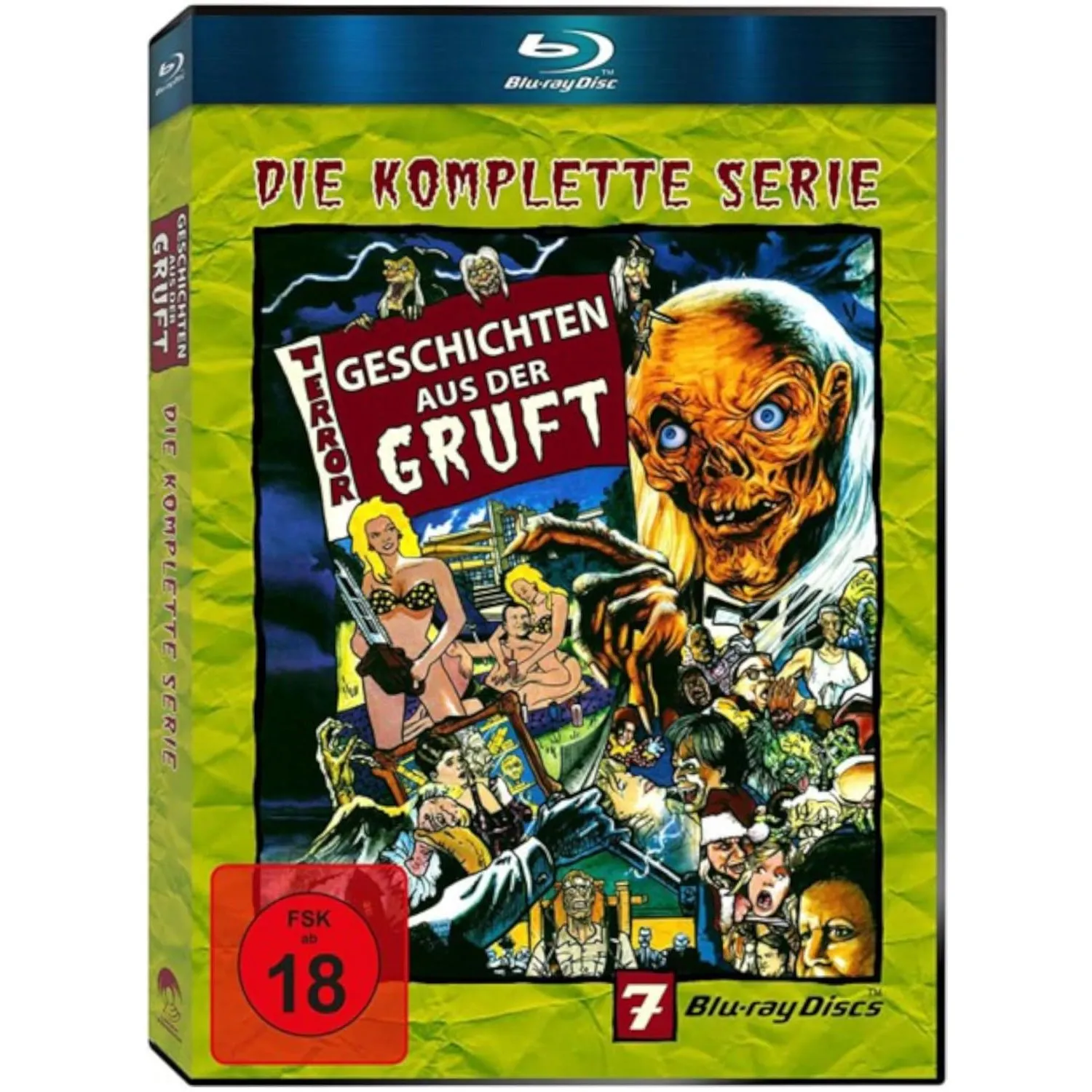 Geschichten aus der Gruft - Die komplette Serie - 93 Episoden (Tales from the Cryptkeeper) UNCUT Edition (2500 Minuten …