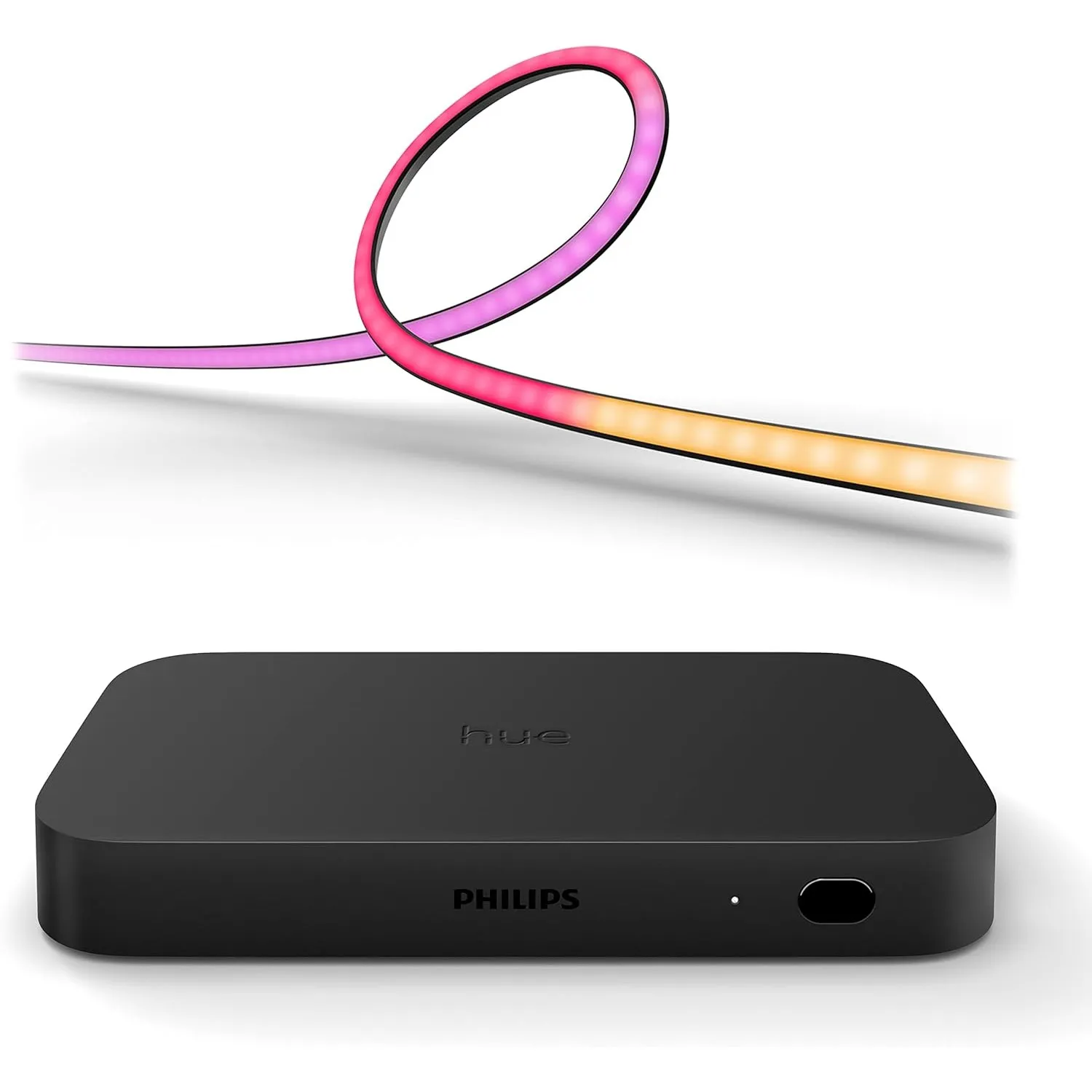 Philips Hue Entertainment Erlebnispaket Für 75 Zoll Bildschirm - Weißes und Farbiges Licht - inkl. 1 Hue HDMI Sync Box …
