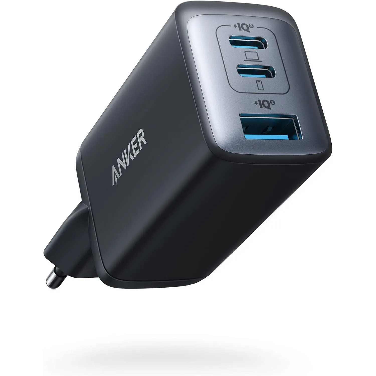 Anker Nano 65W USB C Ladegerät, 3-Port PPS Schnellladegerät, iPad Ladegerät