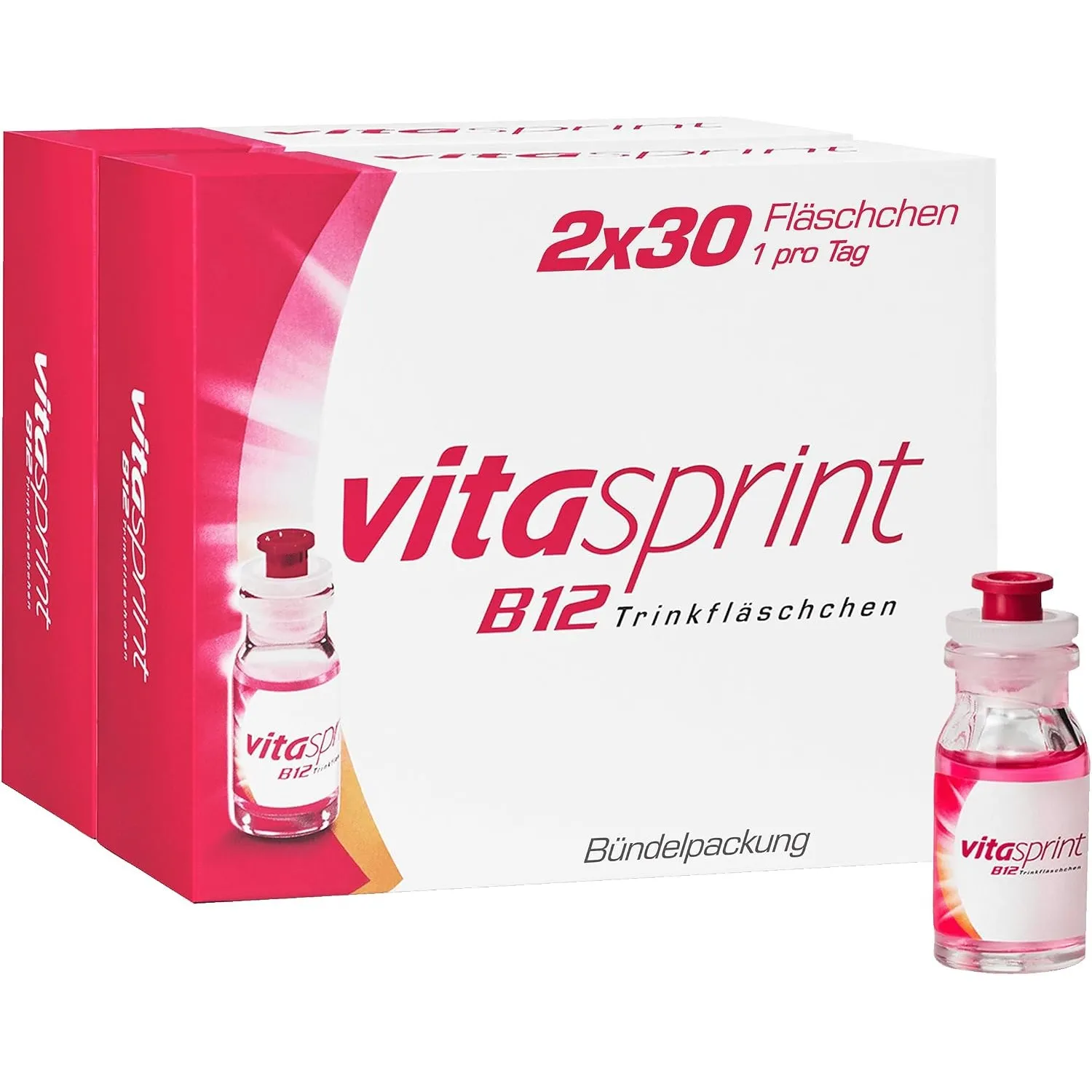 Vitamin B12 – Vitasprint B12 Trinkampullen, 2x30 Trinkfläschchen