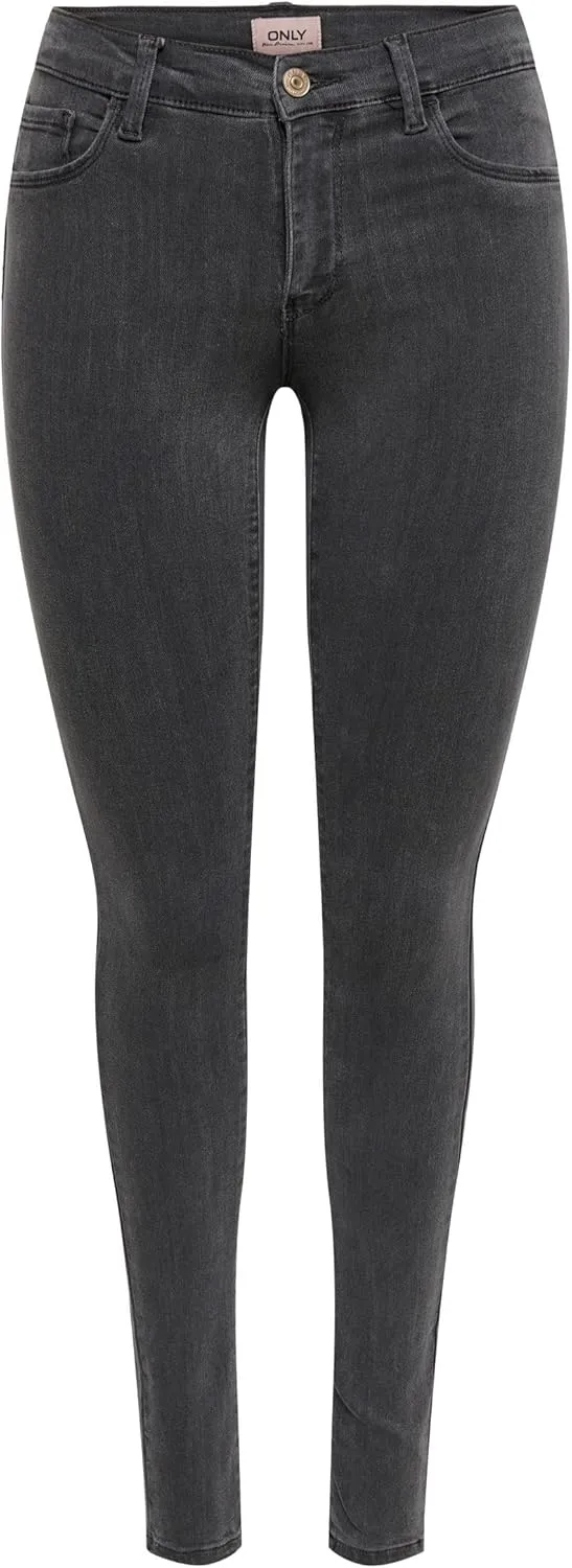 ONLY ONLRAIN REG Skinny DNM NOOS Frauen Jeans blau Basics, Streetwear