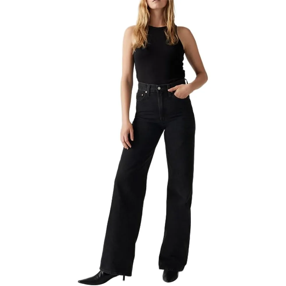 Levi's Damen Ribcage Wide Leg Jeans