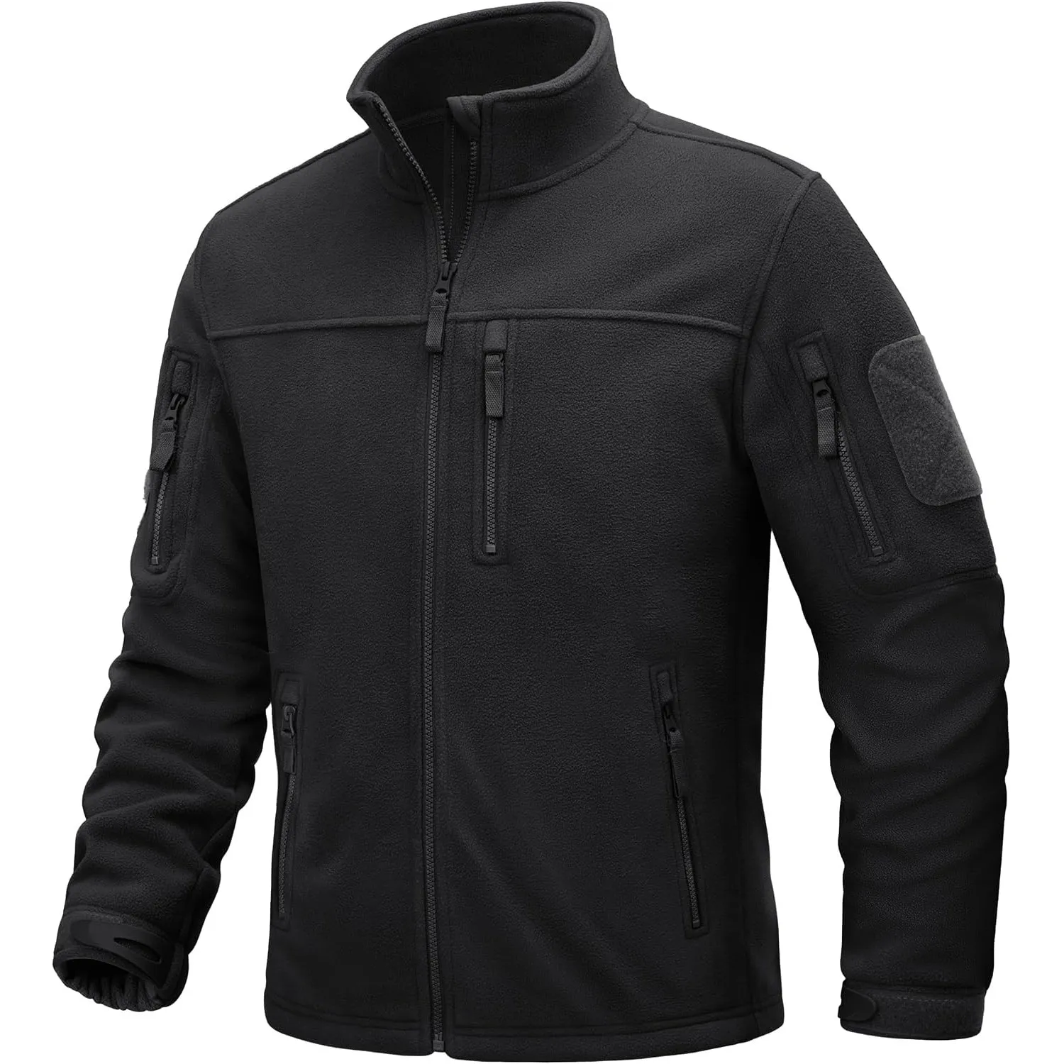 TACVASEN Herren Militär Outdoor Fleecejacke Warme Taktische Jacke Fleece Jacket