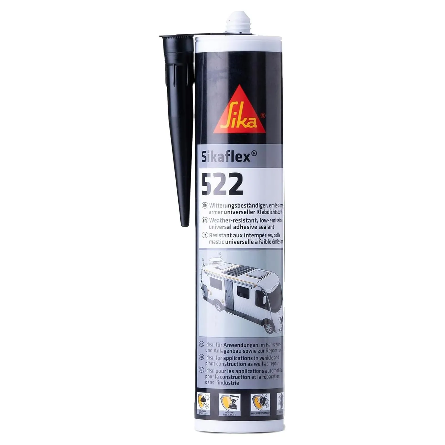 SIKA - Dichtstoff - Sikaflex-522 - Schwarz - 300ml