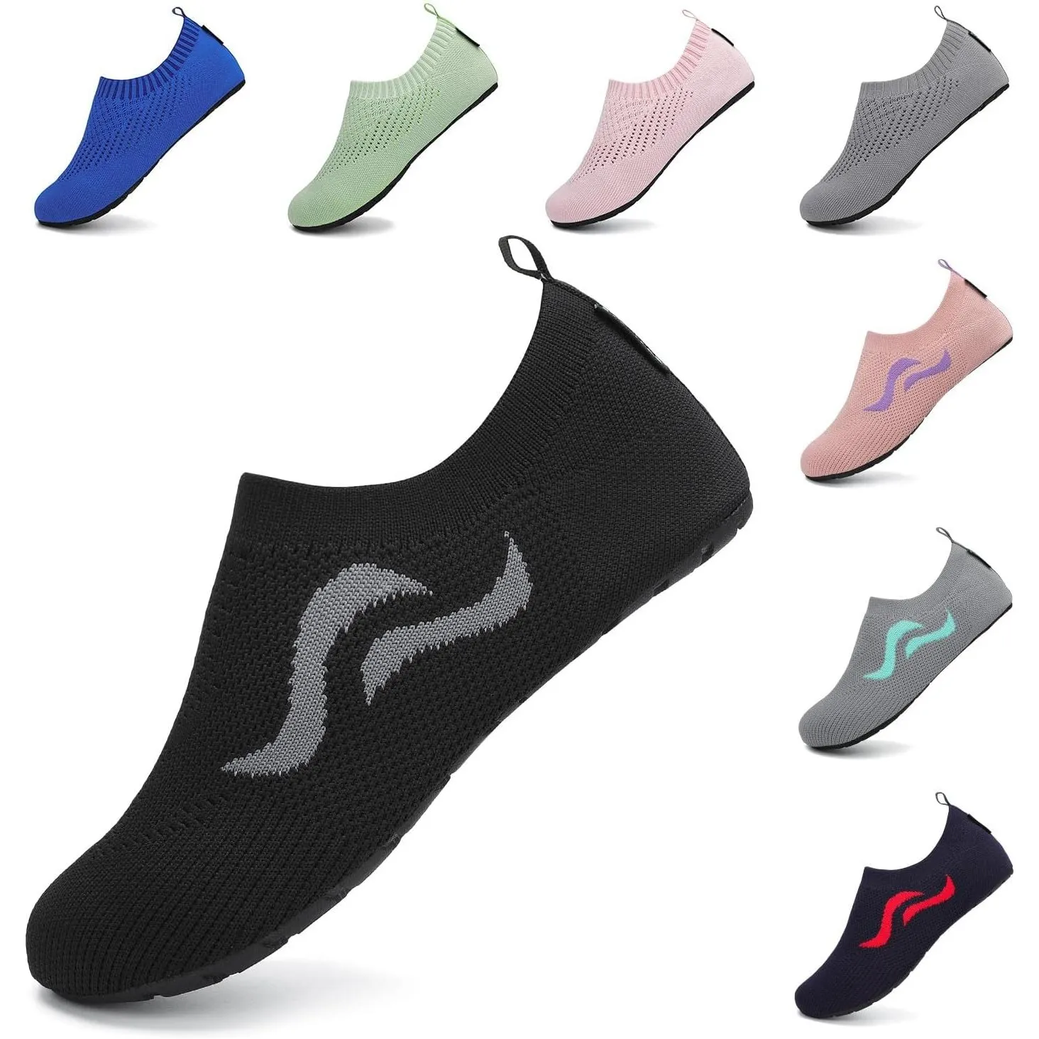 SAGUARO Unisex Badeschuhe Herren Schwimmschuhe Damen Schnell Trocken Wasserschuhe Outdoor Aqua Schuhe, 37-47EU