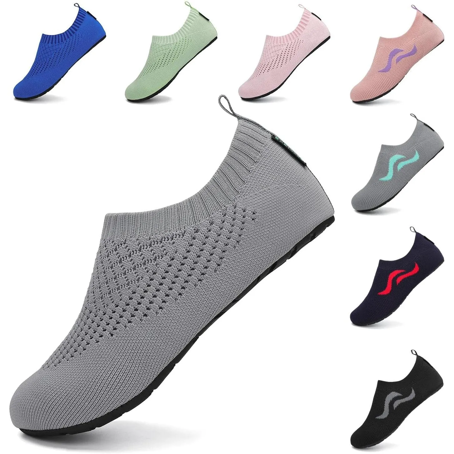 SAGUARO Unisex Badeschuhe Herren Schwimmschuhe Damen Schnell Trocken Wasserschuhe Outdoor Aqua Schuhe, 37-47EU
