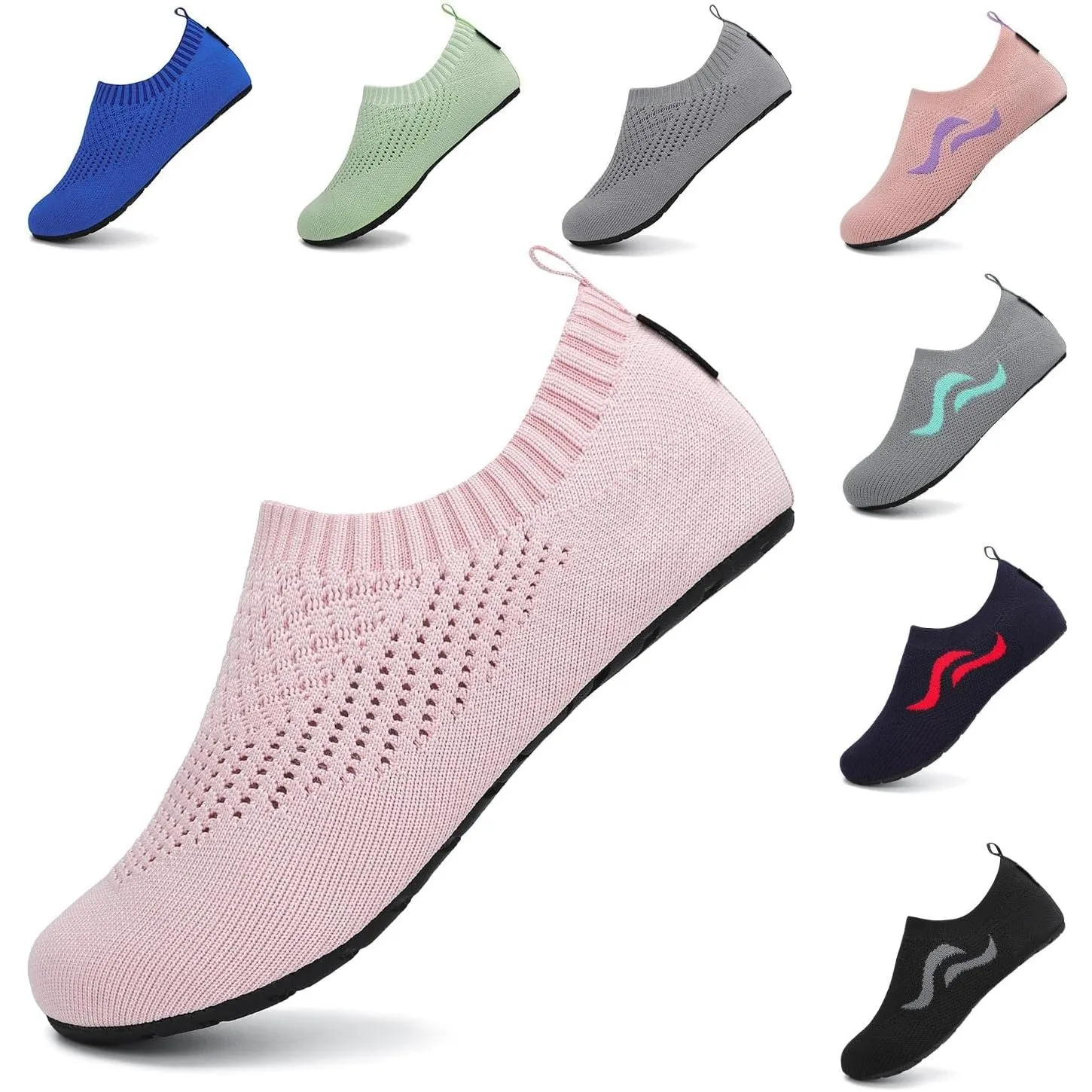SAGUARO Unisex Badeschuhe Herren Schwimmschuhe Damen Schnell Trocken Wasserschuhe Outdoor Aqua Schuhe, 37-47EU