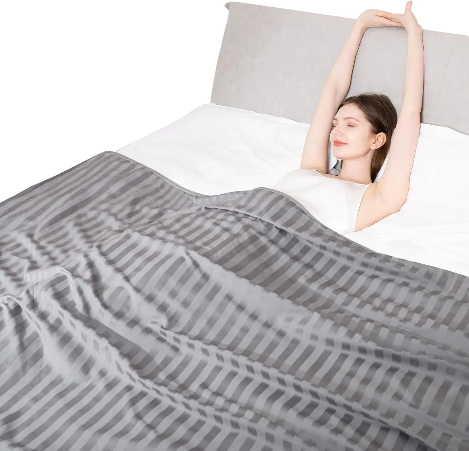 Elegear Cooling Blanket Summer Blanket - Japanese Arc-Chill 3.0 Cooling Fibres Q-Max > 0.5 Double-Sided Self-Cooling Bl…