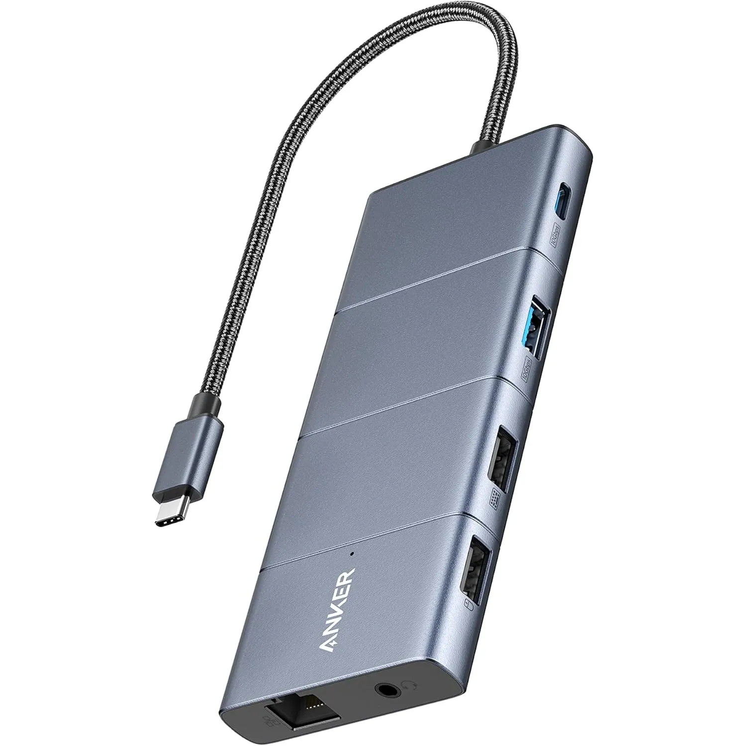 Anker 565 11-in-1 USB-C Hub, Dual-Monitor Docking-Station mit 4K@60Hz