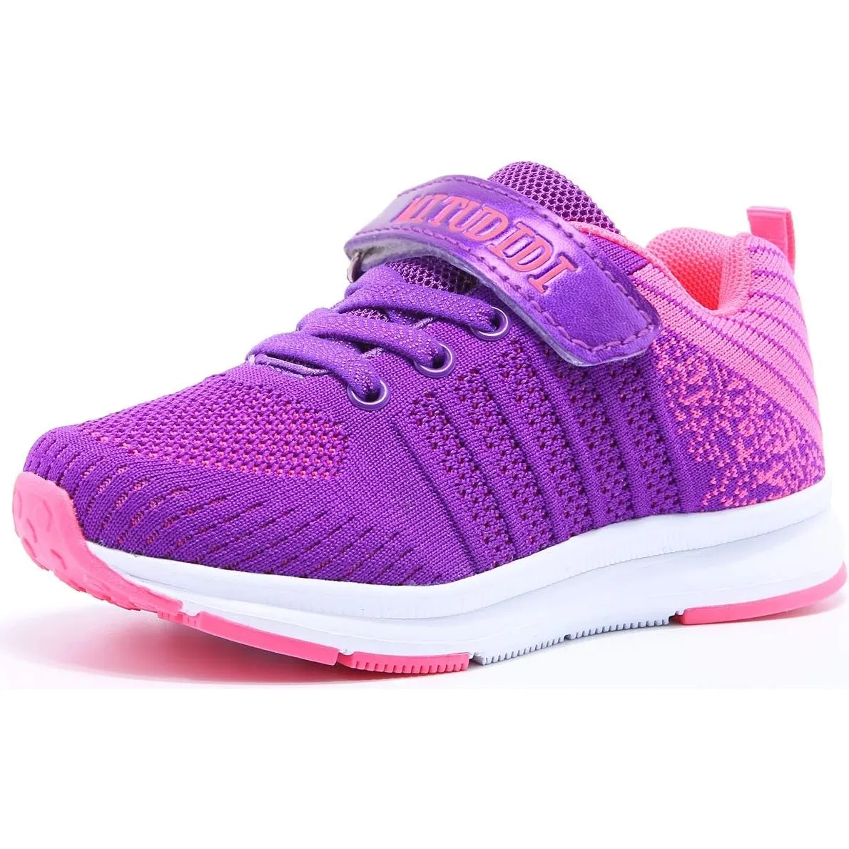 Mitudidi Unisex-Kinder Turnschuhe Mädchen Sportschuhe Leicht Atmungsaktiv Laufschuhe Outdoor Fitnessschuhe Sneaker Hall…