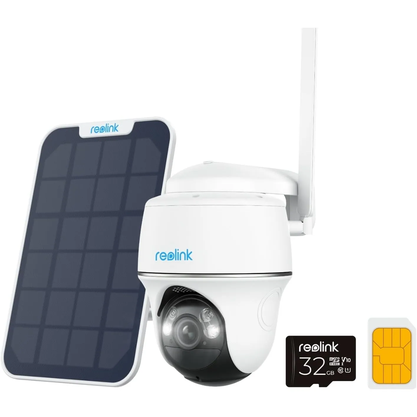 Reolink 3K 5MP 3G/4G LTE Überwachungskamera mit SIM-Karte, Farbnachtsicht