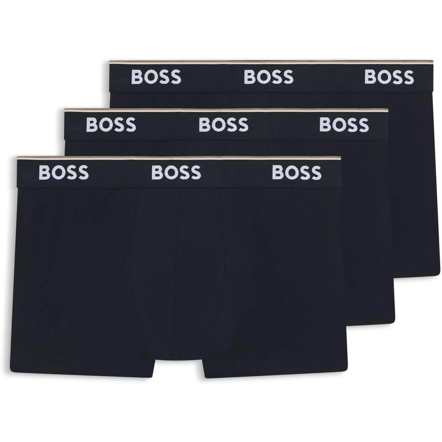 BOSS 3er Pack Herren Trunks Power Boxer Boxershorts Unterhosen Cotton Stretch