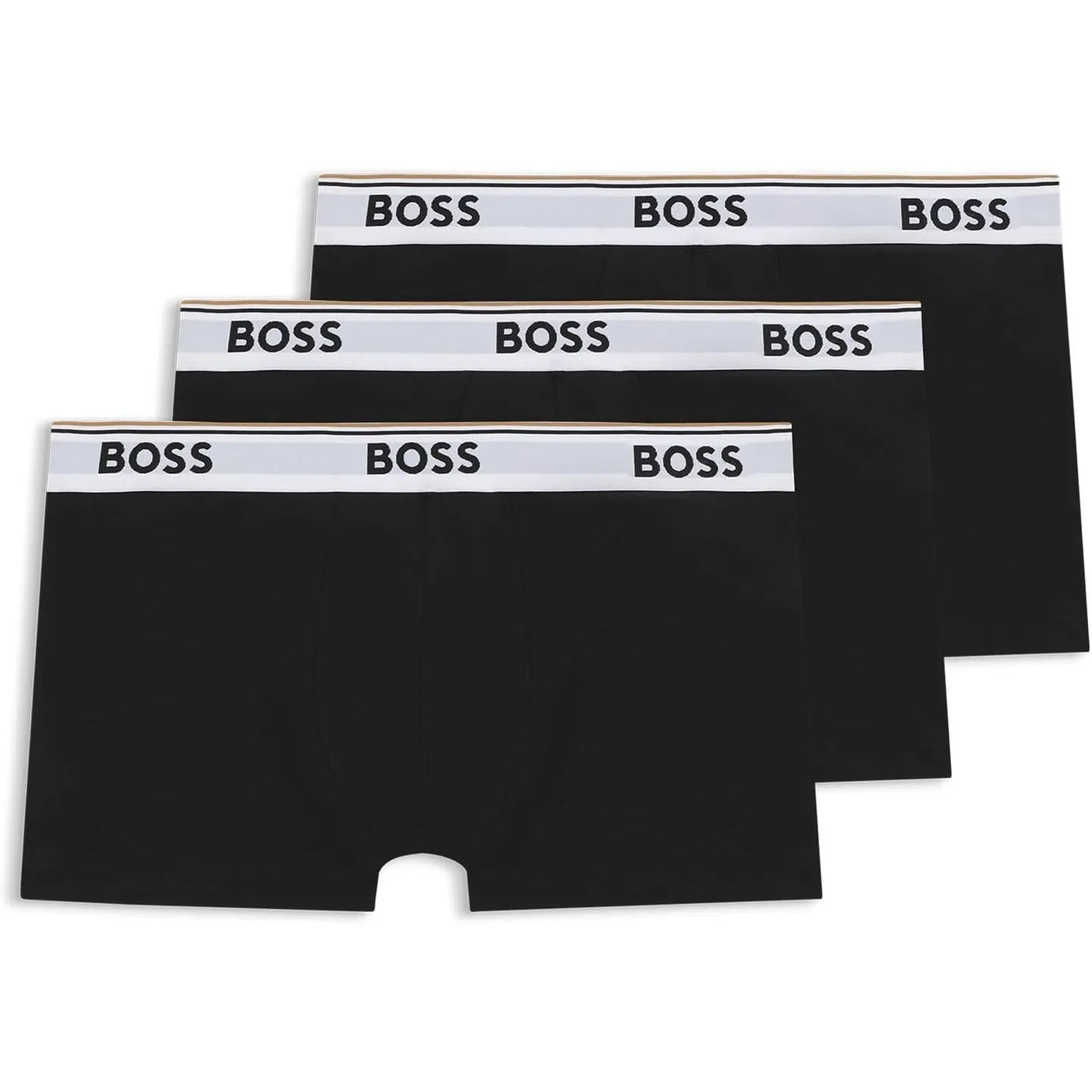 BOSS 3er Pack Herren Trunks Power Boxer Boxershorts Unterhosen Cotton Stretch