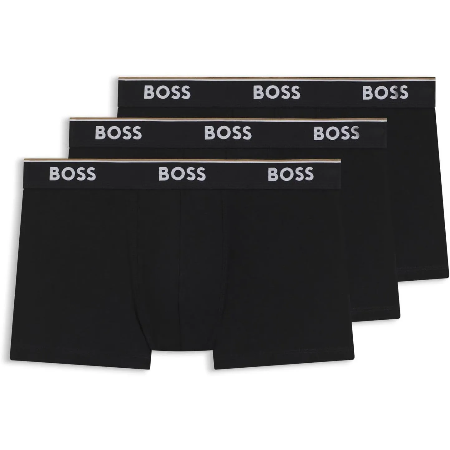 BOSS 3er Pack Herren Trunks Power Boxer Boxershorts Unterhosen Cotton Stretch