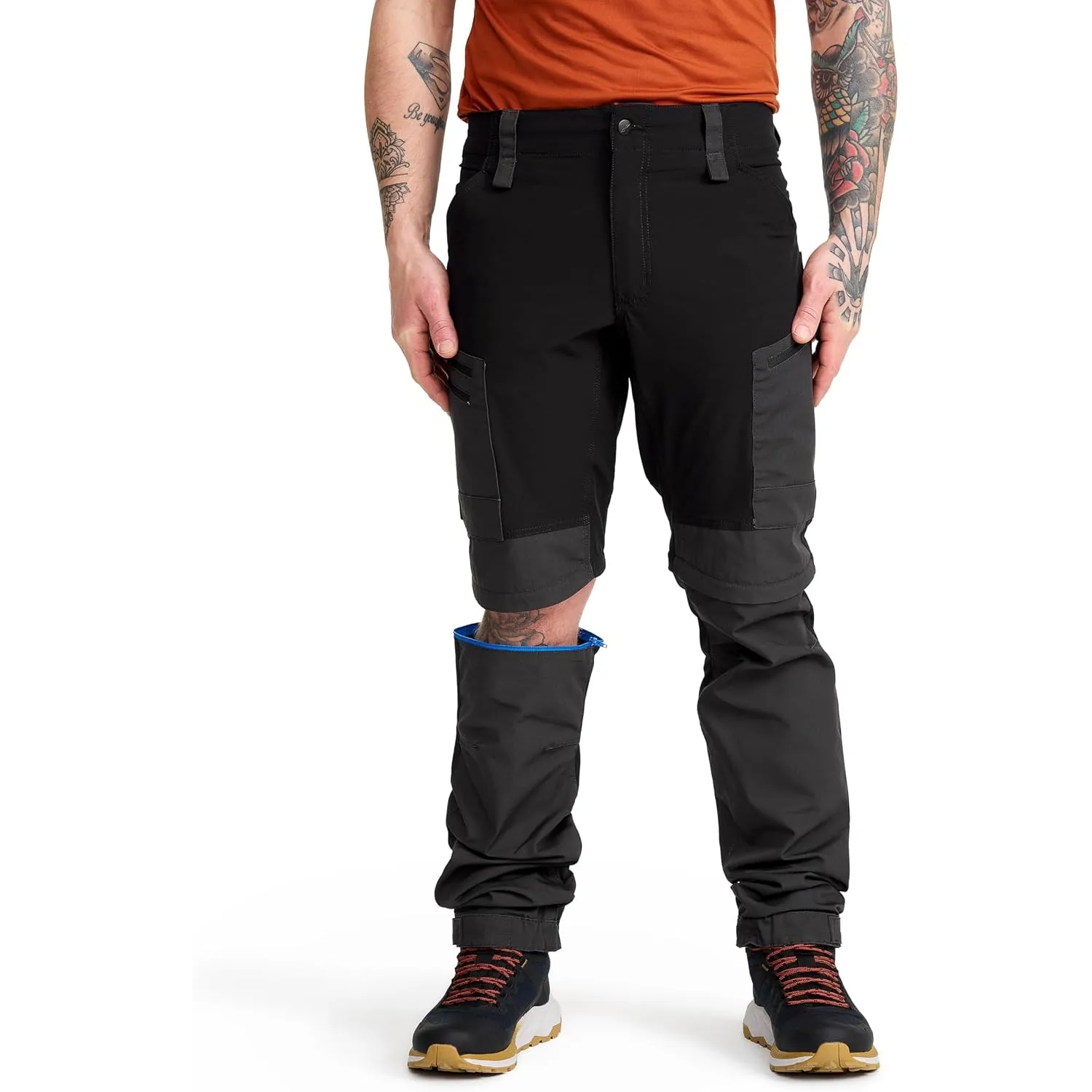 RevolutionRace Herren RVRC GP Pro Zip Off Pants, strapazierfähige, belüftete und wandelbare Hose für alle Outdoor-Aktiv…
