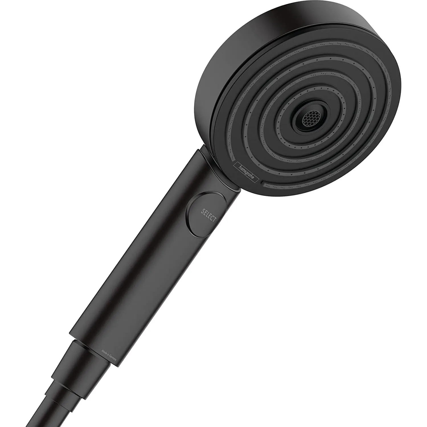 hansgrohe Pulsify Select S - wassersparender Duschkopf 9 l/min (EcoSmart), Handbrause mit 3 Strahlarten (Relaxation), r…
