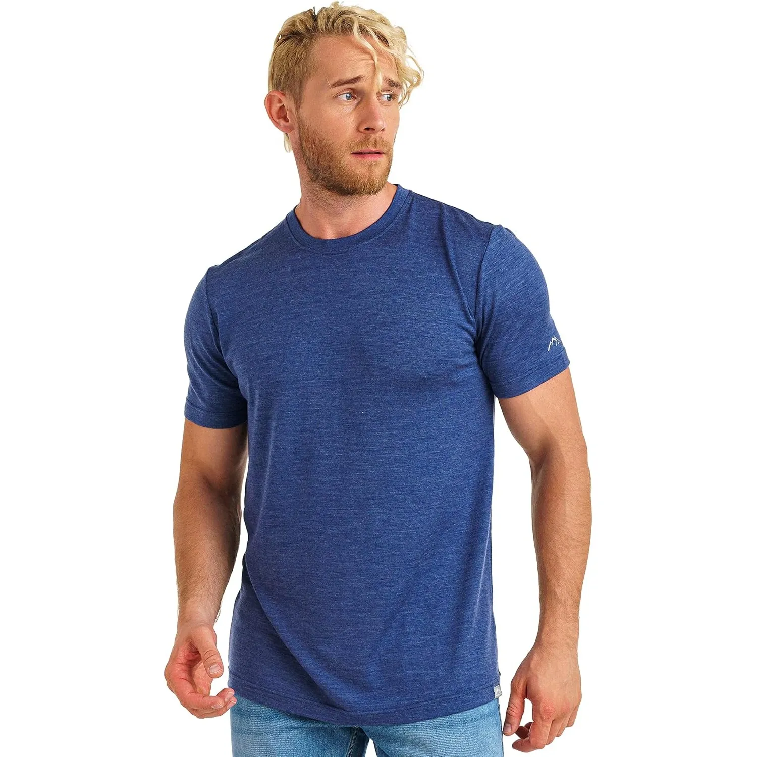 Merino.tech 100% Merino T-Shirt Herren Kurzarm Sport & Outdoor | Kratzfreies Shirt, geruchshemmend Baselayer, atmungsak…