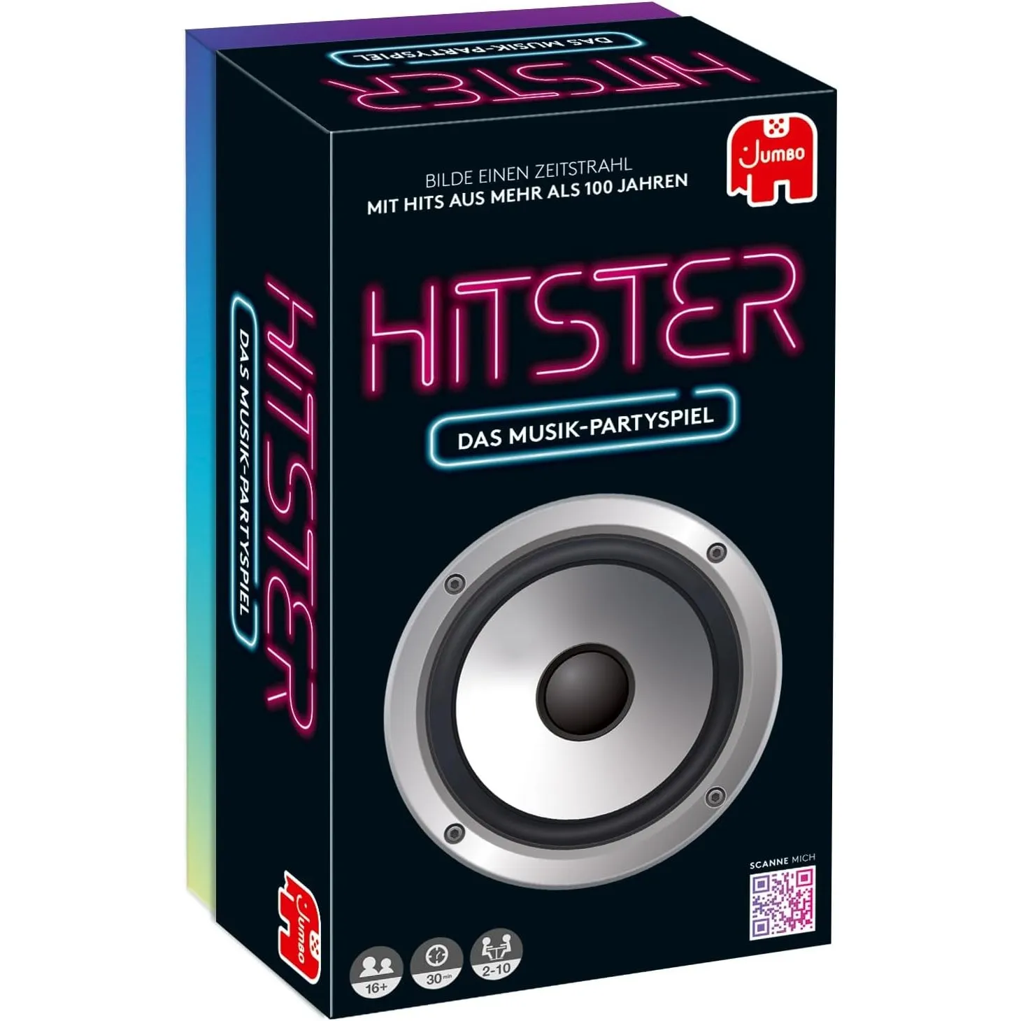 Hitster Musik Partyspiel für Erwachsene, Musikspiel, Karten- und Brettspiel