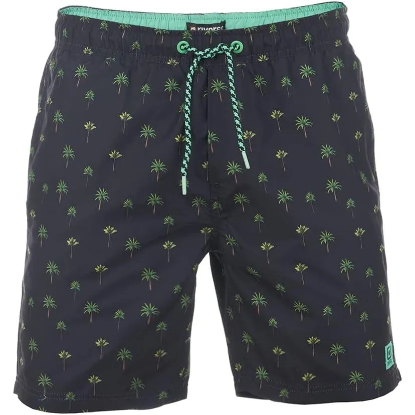 riverso Badehose Herren RIVKai Regular Fit Badeshorts Schwimmhose Sporthose Kurze Hose Shorts Tunnelzug Taschen Sommer …
