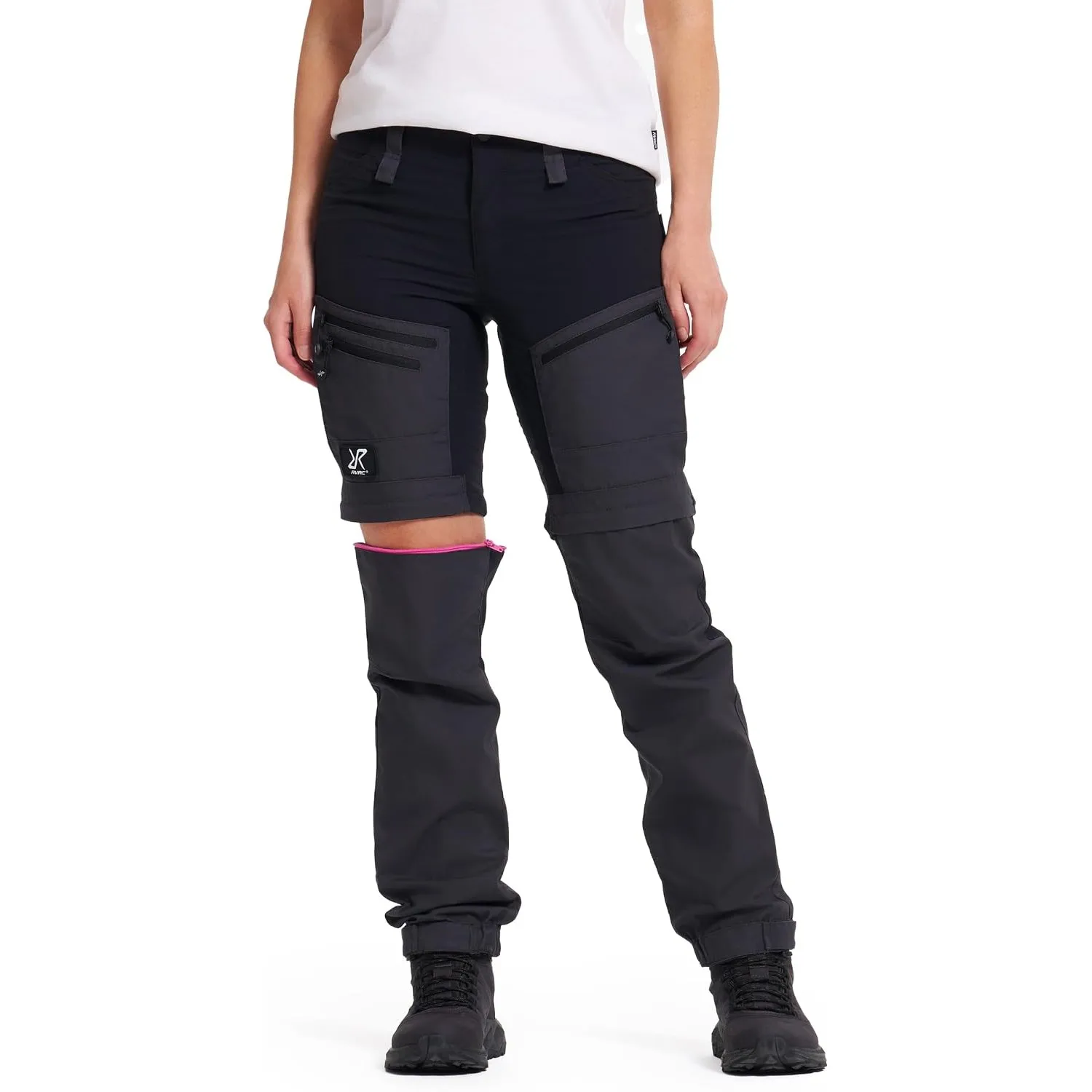 RevolutionRace Damen RVRC GP Pro Zip Off Pants, strapazierfähige, belüftete und wandelbare Hose für alle Outdoor-Aktivi…